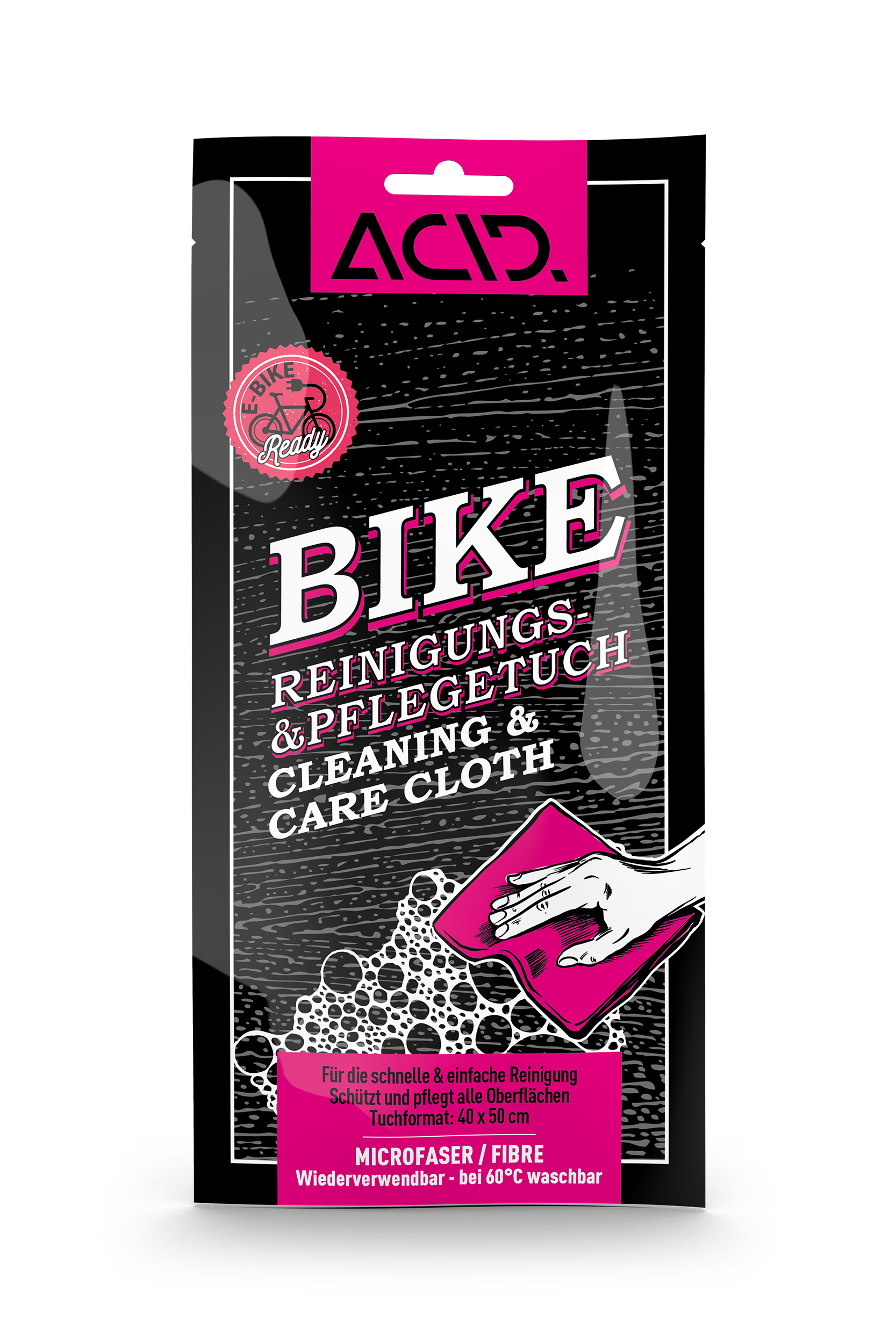 Acid Bike Cleaning & Care Cloth - manutenzione bici