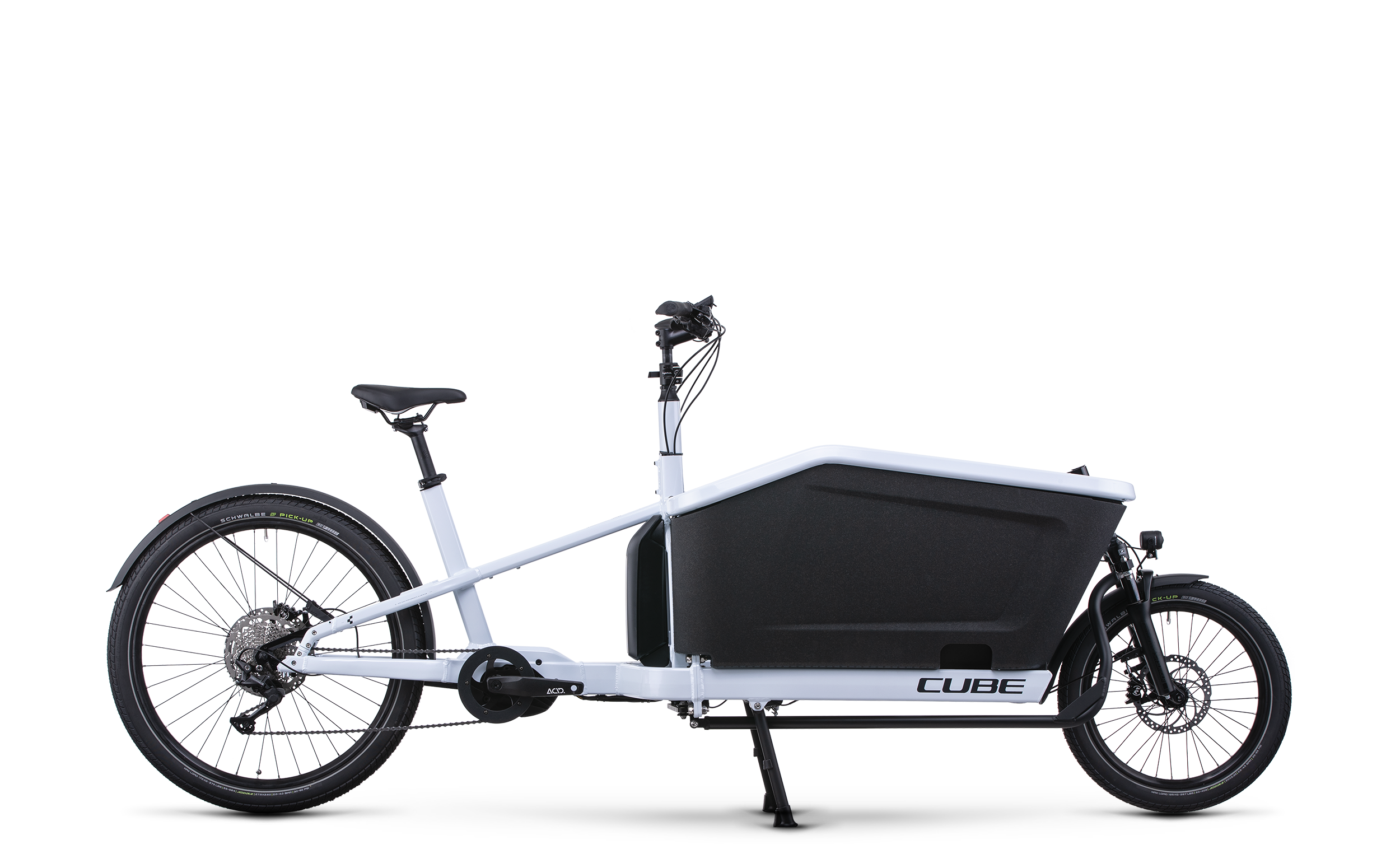 Cube Cargo Sport Hybrid  500 flashwhite'n'black
