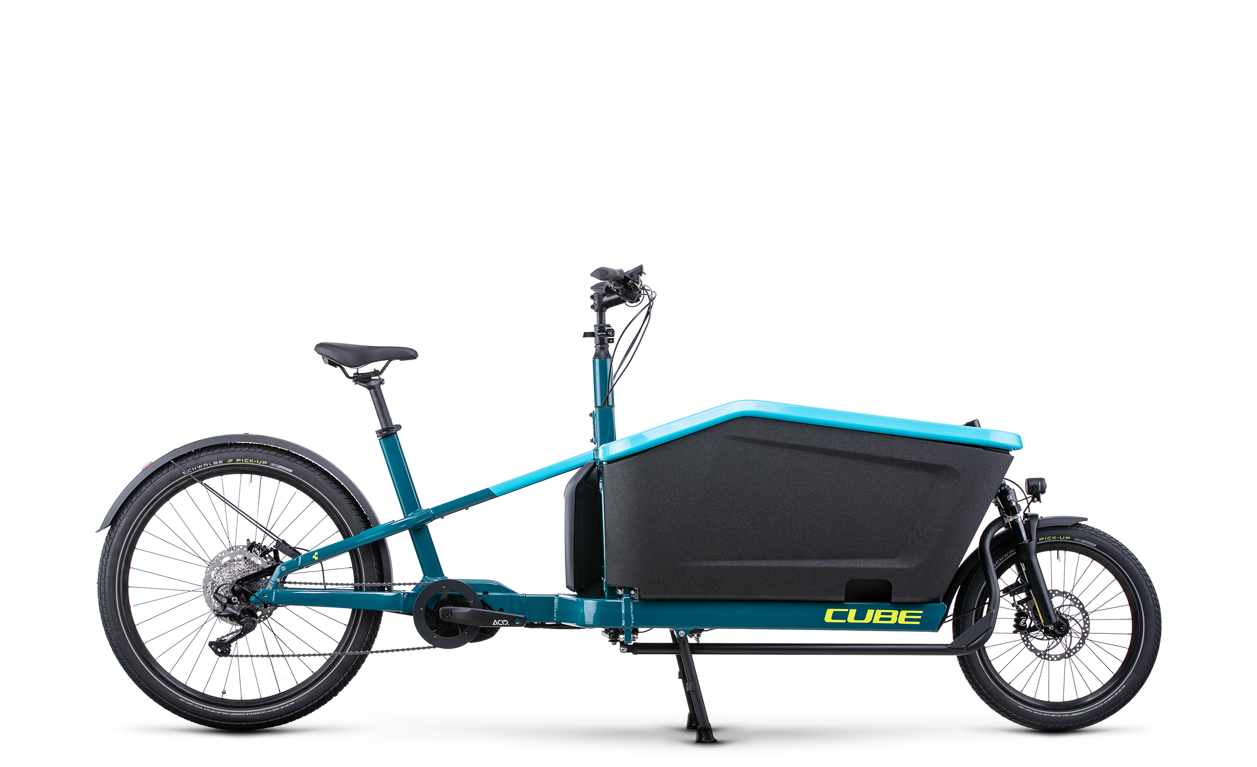 Cube Cargo Sport Hybrid  500 blue'n'lime