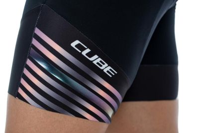 Cube Teamline Ws Cycle - pantaloni corti bici - donna