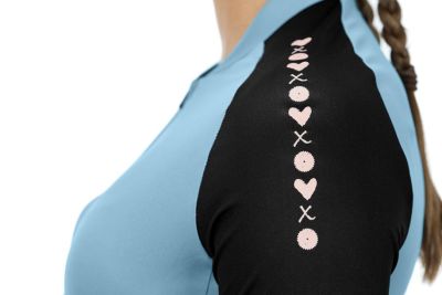 Cube ATX WS Half Zip CMPT S/S - maglia ciclismo - donna