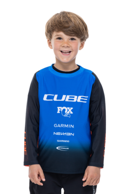 Cube Vertex Rookie X Actionteam L/S - maglia ciclismo a maniche lunghe - bambino