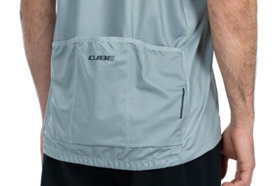 Cube ATX Jersey Half Zip CMPT S/S - maglia ciclismo - uomo