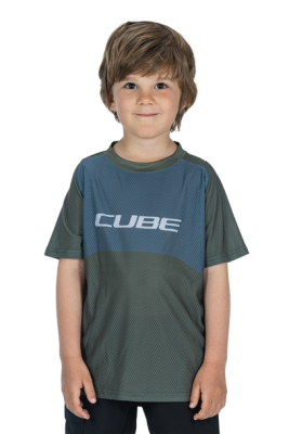 Cube Vertex Rookie S/S TM - maglia ciclismo - bambino