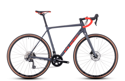 Cube Cross Race Pro grey'n'red