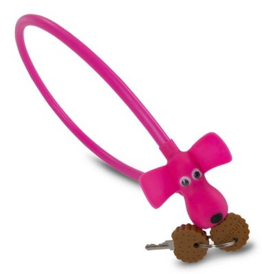 Cube HPS "DOG" 10x450 mm - lucchetto a cavo