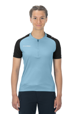 Cube ATX WS Half Zip CMPT S/S - maglia ciclismo - donna
