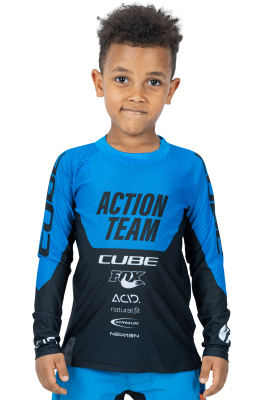 Cube Junior X Actionteam - maglia mtb a maniche lunge - bambino