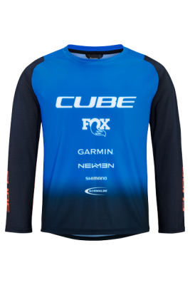 Cube Vertex Rookie X Actionteam L/S - maglia ciclismo a maniche lunghe - bambino